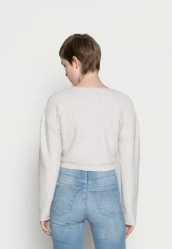 Even&Odd Damen CROPPED STRUCTURED CARDIGAN - Strickjacke - Beige -Even&Odd Verkäufe e40b507228d1422e883970bceffe8477