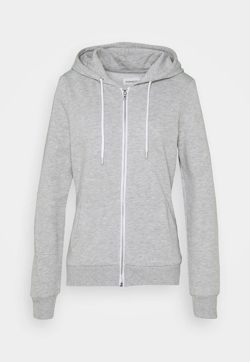 Even&Odd Damen ZIP JACKET - Sweatjacke - Mottled Light Grey 6 Even&Odd Damen ZIP JACKET - Sweatjacke - Mottled Light Grey – Bild 4