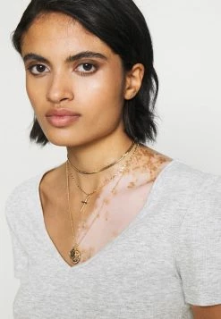 Even&Odd Damen 3 PACK - T-Shirt Basic - Black -Even&Odd Verkäufe e610ea2781994bdf9d26ac8a322e2d12