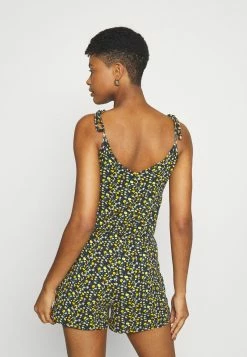 Even&Odd Jumpsuit - Black/yellow | Damen -Even&Odd Verkäufe e6d7fb32ee144c3dbafb411582316ac9