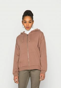 Even&Odd Damen Sweatjacke - Brown