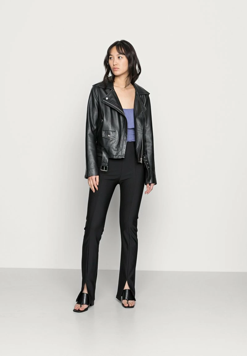 Even&Odd Damen SHIRRING DETAIL LONG SLEEVE CROP WITH GATHER - Langarmshirt - Blue 4 Even&Odd Damen SHIRRING DETAIL LONG SLEEVE CROP WITH GATHER - Langarmshirt - Blue – Bild 2