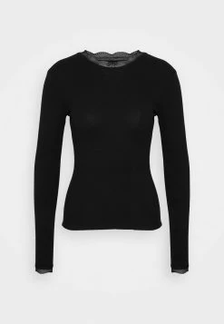 Even&Odd Damen Langarmshirt - Black -Even&Odd Verkäufe e9c5946bcd764f068f83c6479475ba45