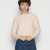 Even&Odd Damen Strickpullover - Tan