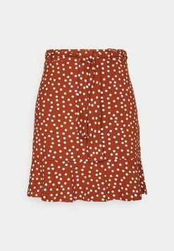 Even&Odd Damen Minirock - Brown/white -Even&Odd Verkäufe eccf33f5c38649bf89100d9c33a2164b