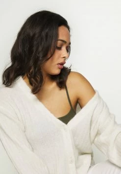 Even&Odd Damen 2 PACK - Top - Black/khaki -Even&Odd Verkäufe ed2ec1dd117644a4bb780677e1a4e98a