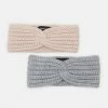 Even&Odd Damen 2 PACK - Ohrenwärmer - Pink/grey