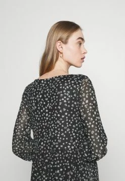 Even&Odd Damen Freizeitkleid - Black/white/yellow -Even&Odd Verkäufe ee99a5814f744794ae40864e7b476da7