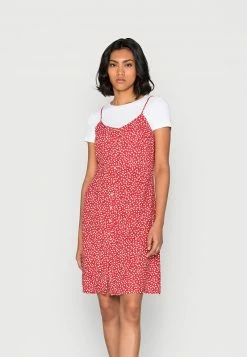 Even&Odd Damen Freizeitkleid - Red/white