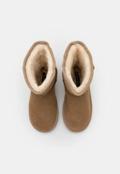 Even&Odd Damen WINTER BOOTIES LEATHER - Stiefelette - Taupe -Even&Odd Verkäufe f2dc45b82ce44d56920d9a163e3ea060