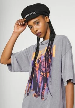 Even&Odd Damen T-Shirt Print - Grey -Even&Odd Verkäufe f3156fadb1fc41c0acaf6a7abaa50aaf