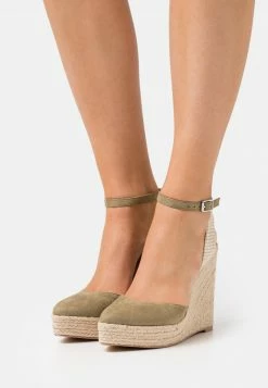 Even&Odd Plateausandalette - Khaki | Damen