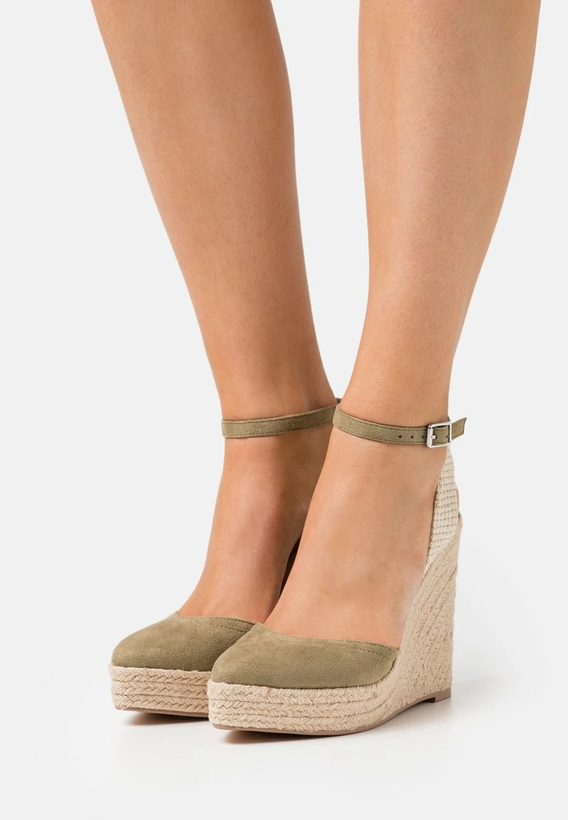Even&Odd Plateausandalette - Khaki | Damen 3 Even&Odd Plateausandalette - Khaki | Damen
