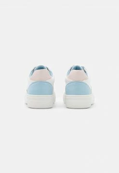 Even&Odd Damen Sneaker Low - White/light Pink/blue -Even&Odd Verkäufe f3efb726e65e43f79327b64258c8b29d