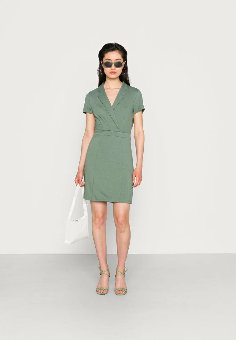 Even&Odd Jerseykleid - Green | Damen 4 Even&Odd Jerseykleid - Green | Damen – Bild 2