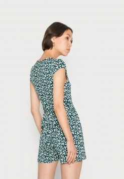 Even&Odd Damen Jumpsuit - Green -Even&Odd Verkäufe f4f15c05af5044268936acf7f5587dad