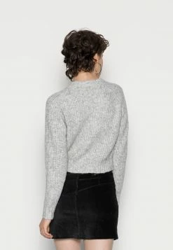 Even&Odd Damen Strickpullover - Mottled Grey -Even&Odd Verkäufe f55b870c68764191b4d202a6e57969a0