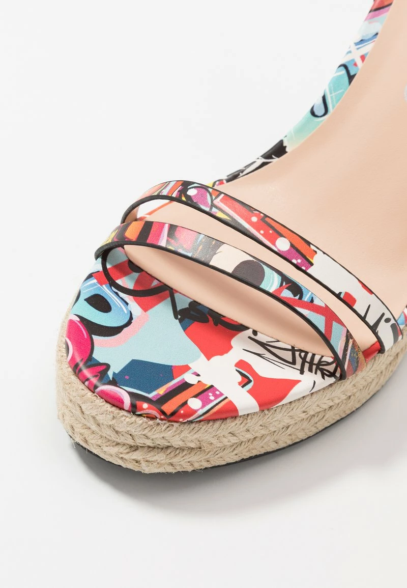 Even&Odd Damen High Heel Sandalette - Multicolor 5 Even&Odd Damen High Heel Sandalette - Multicolor – Bild 3