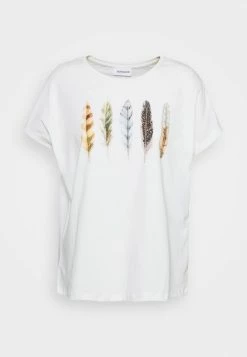 Even&Odd Damen T-Shirt Print - White -Even&Odd Verkäufe f732348c13c44b66a39225f61f2e28fd