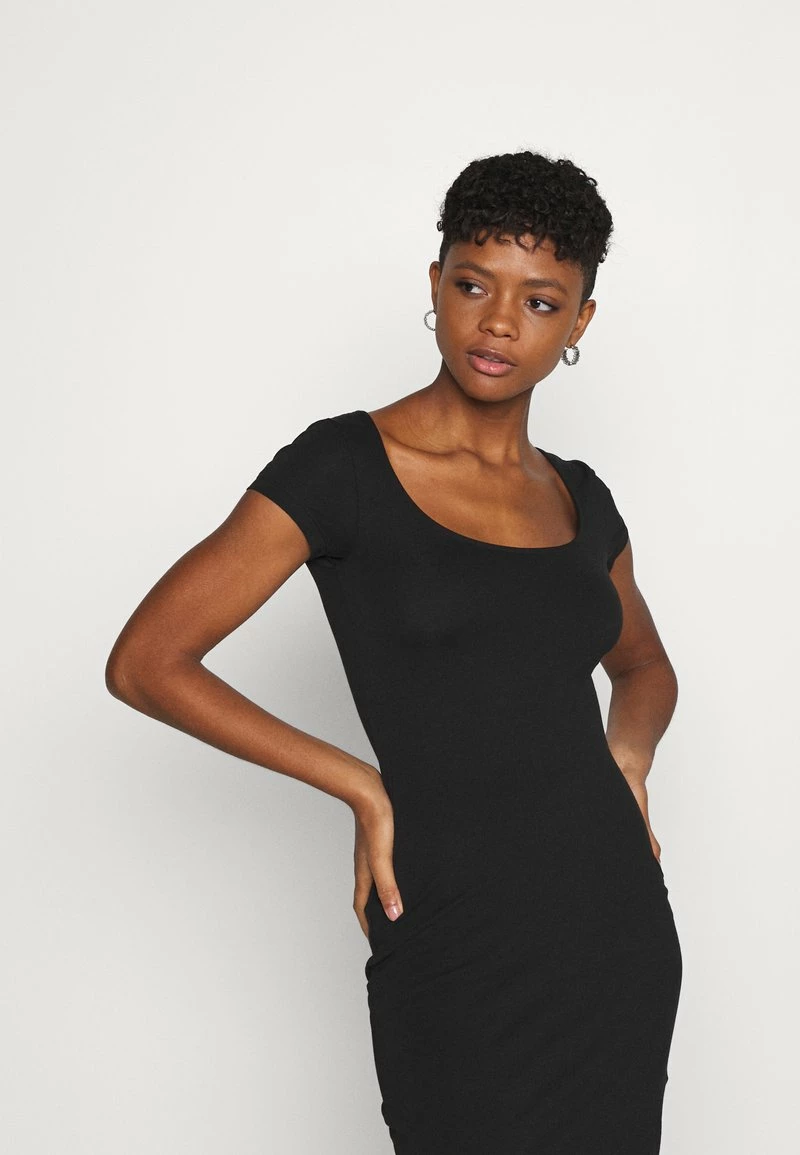 Even&Odd Damen 2 PACK - Jerseykleid - Black/mottled Grey 7 Even&Odd Damen 2 PACK - Jerseykleid - Black/mottled Grey – Bild 5