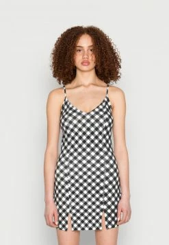 Even&Odd Damen Jerseykleid - Black/white