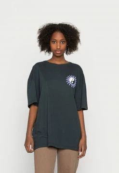 Even&Odd Damen T-Shirt Print - Black -Even&Odd Verkäufe fa1bf76b76a44b7cbbb745b1d0250fd2
