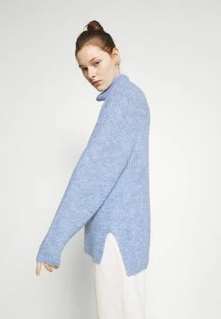 Even&Odd Damen Strickpullover - Mottled Light Blue -Even&Odd Verkäufe fbd7e771a15942c79ae3d7a3aa7a210d