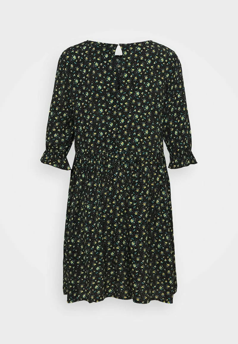 Even&Odd Freizeitkleid - Black/yellow | Damen 10 Even&Odd Freizeitkleid - Black/yellow | Damen – Bild 8