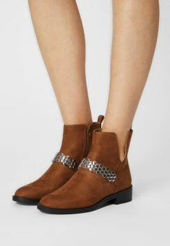 Even&Odd Damen Stiefelette - Cognac