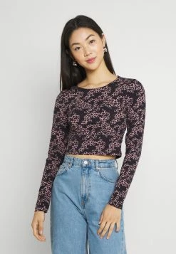 Even&Odd 2 PACK - Langarmshirt - Black/purple | Damen -Even&Odd Verkäufe ff4826e98a7f4c34b16cc0ce744803af