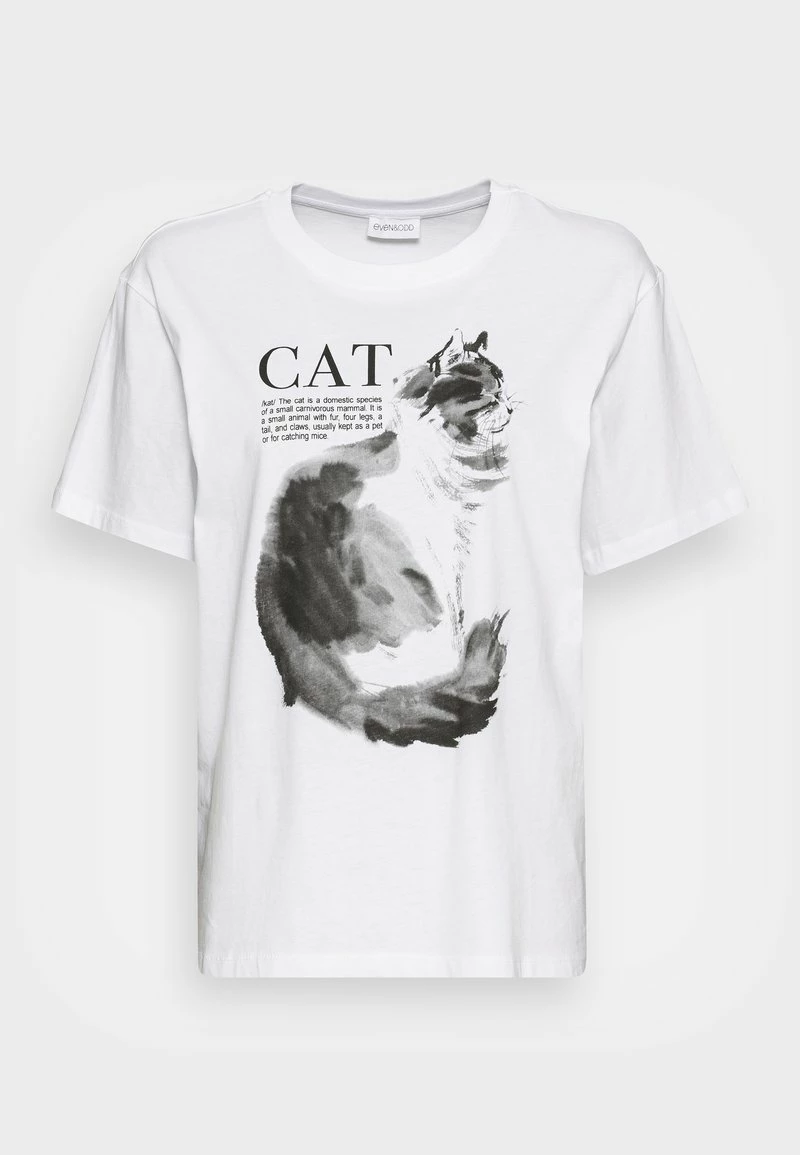 Even&Odd Damen T-Shirt Print - White 6 Even&Odd Damen T-Shirt Print - White – Bild 4